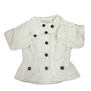 Women’s Zara White Jacket Size Medium.